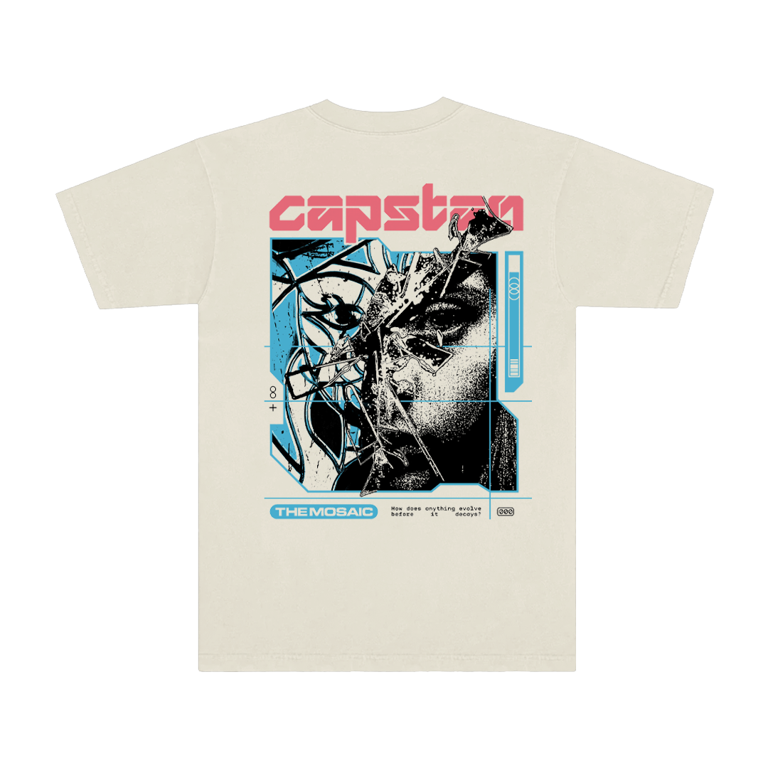 Mosaic Tee (Cream)